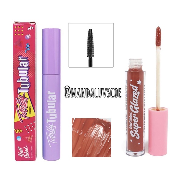 💗HALF CAKED LIP GLOSS & MASCARA DUO - Picture 1 of 10